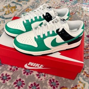 NIKE Dunk Low "Celtics” Sail/Stadium Green/Black) Sneakers